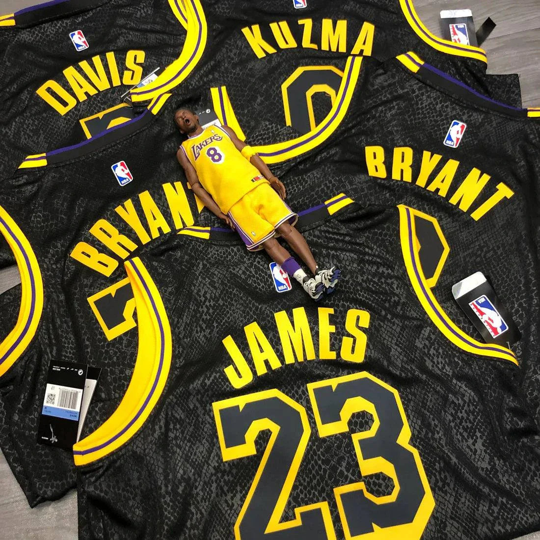 Jersey Los Angeles Lakers Black Mamba - GOAT STORE